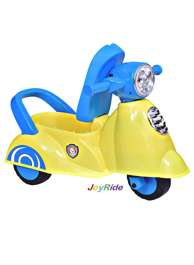 JoyRide Baby Ride ON Italian Scooter (Yellow), Toddler - Image 4